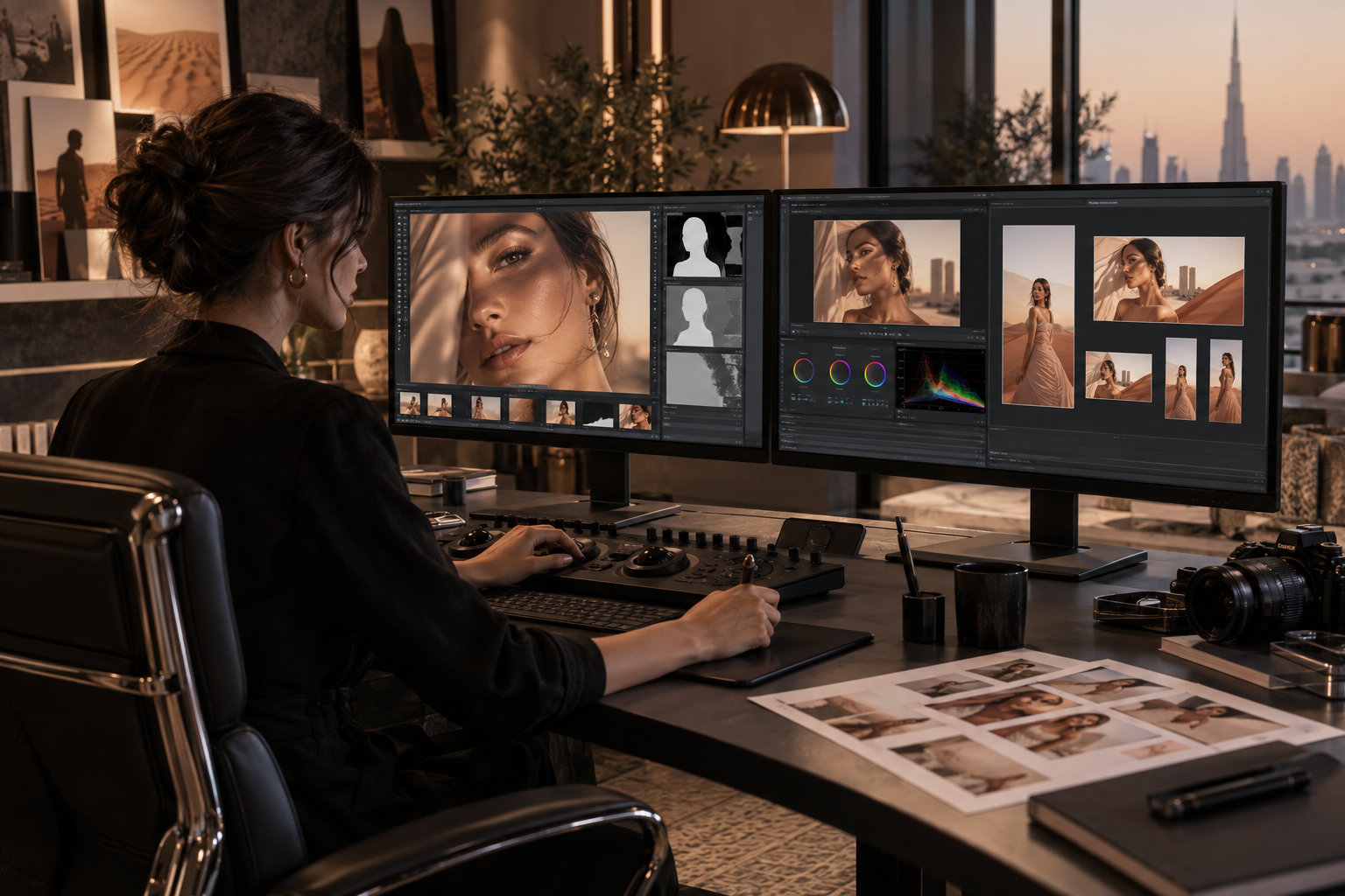 Post-Production & Final Assets example