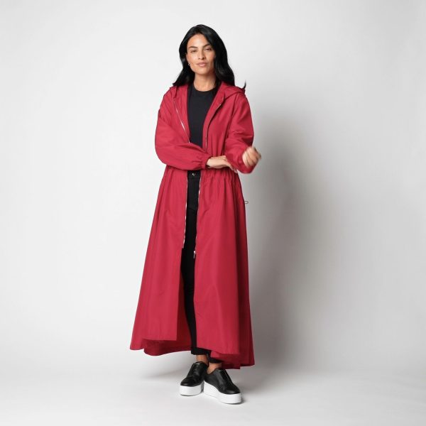 Nylon Parka_OTW 79_SEASONAL DARK RED Nylon Parka_OTW 79_SEASONAL DARK RED